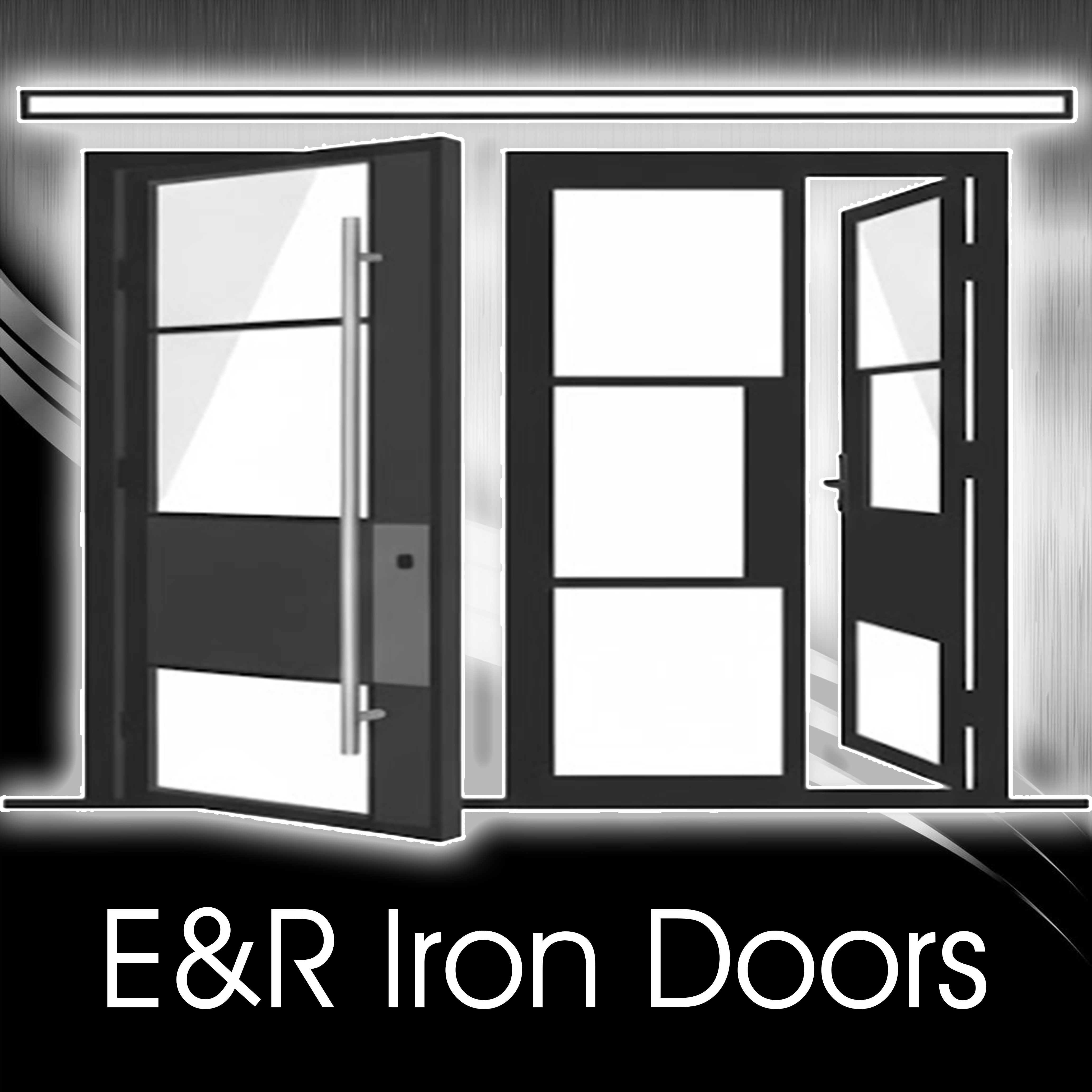 E&R Iron Doors Logo